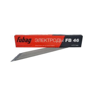 FUBAG Электрод сварочный с рутилово-целлюлозным покрытием FB 46 D2.5 мм (пачка 0.9 кг)