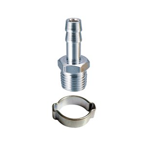 FUBAG Переходник 1/4 дюйма M  на елочку 6мм с обжимным кольцом 9Х11мм