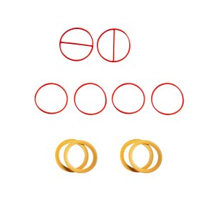 Сервисный набор FUBAG OLSR400 расходных материалов для обслуживания поршневой группы безмасляных компрессоров для арт. 646073