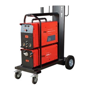 FUBAG Инвертор сварочный INTIG 400 T W AC/DC PULSE + горелка FB TIG 450W 4m  + переходник + модуль охлаждения  + тележка 