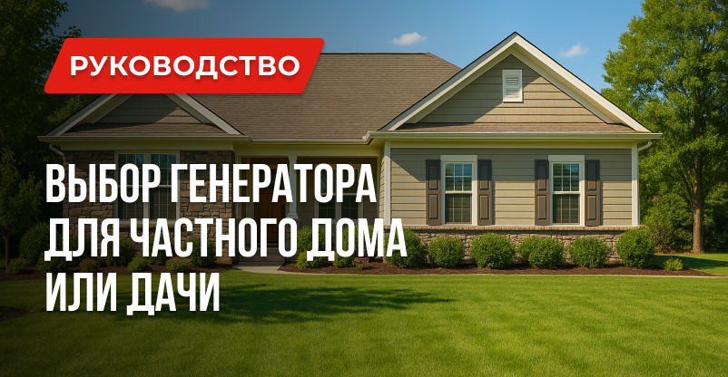 Как выбрать генератор для дома: бензиновый, дизельный или инверторный? Сравнение типов, рекомендации для разных нужд, преимущества и недостатки Генераторы 1
