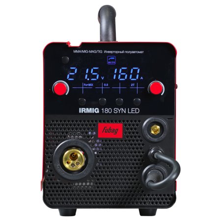 Полуавтомат сварочный инверторный FUBAG IRMIG 180 SYN LED с горелкой 250 А в комплекте в Астрахани фото
