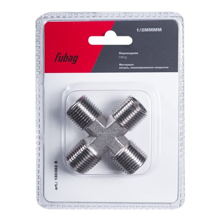 FUBAG Переходник 1/2 дюйма MMMM, блистер 1 шт