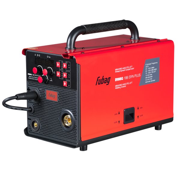 FUBAG Сварочный полуавтомат IRMIG 188 SYN PLUS c горелкой FB 150 3 м + Маска сварщика Хамелеон IR 4-13N M + Порошковая проволока самозащитная FB 71TGS 0.8 мм в ПОДАРОК! в Астрахани фото