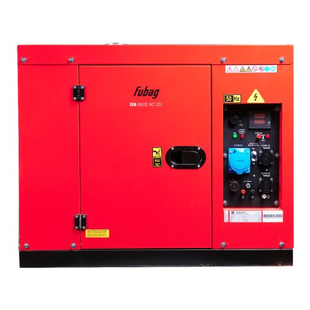 Дизельный генератор FUBAG DS 6500 AC ES с электростартером и коннектором автоматики (кожух) в Астрахани фото