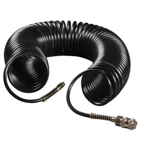 FUBAG Шланг спиральный с фитингами рапид, нейлон, 10 бар, 6х8мм, 5 м в Астрахани фото