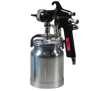 FUBAG Набор пневмоинструмента Basic S1000 3 предмета карт. коробка (Краскораспылитель с нижним бачком 1 л, спиральный шланг 5 м,  дополнительного сопло 2 мм с воздушной головкой и иглой) Fubag (Фубаг)