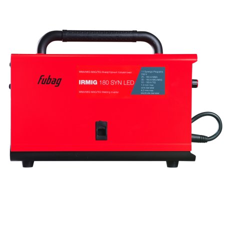 Полуавтомат сварочный инверторный FUBAG IRMIG 180 SYN LED с горелкой 250 А в комплекте в Астрахани фото