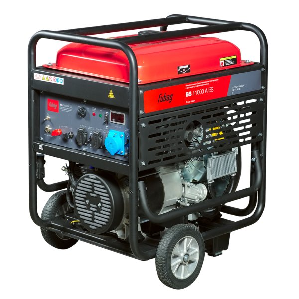 FUBAG Бензиновый генератор с электростартером и коннектором автоматики BS 11000 A ES + Блок автоматики Startmaster BS 11500 для бензиновых электростанций в ПОДАРОК в Астрахани фото