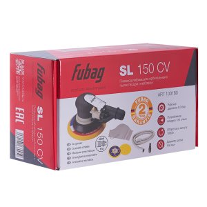 FUBAG Пневмошлифмашина орбитальная SL150CV с пылеотводом с набором в Астрахани фото