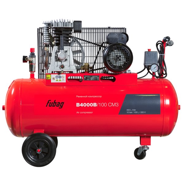 Ременной одноступенчатый компрессор FUBAG B4000B/100 CM3 в Астрахани фото