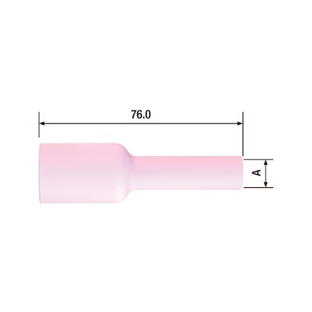 FUBAG Сопло керамическое для газовой линзы №5L ф8 FB TIG 17-18-26 (2 шт.) в Астрахани фото