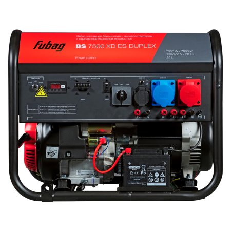 Бензиновый генератор FUBAG BS 7500 XD ES DUPLEX в Астрахани фото