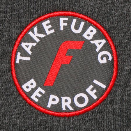 Серо-красная толстовка Fubag с капюшоном  размер M в Астрахани фото