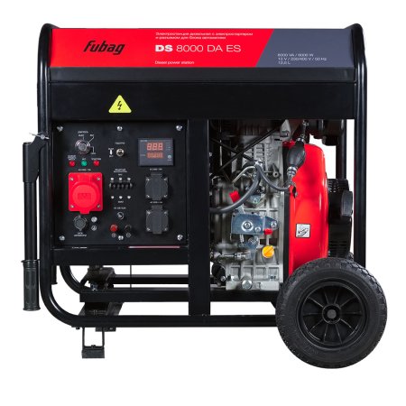Дизельный генератор (трехфазный) FUBAG DS 8000 DA ES с электростартером и коннектором автоматики в Астрахани фото