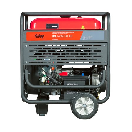 Бензиновый генератор FUBAG BS 14000 DA ES (трехфазный) с электростартером и коннектором автоматики в Астрахани фото