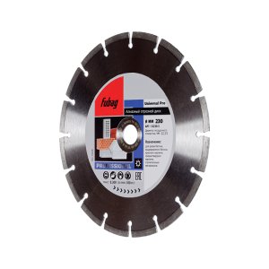 Алмазный отрезной диск FUBAG Universal Pro D230 мм/ 22.2 мм в Астрахани фото