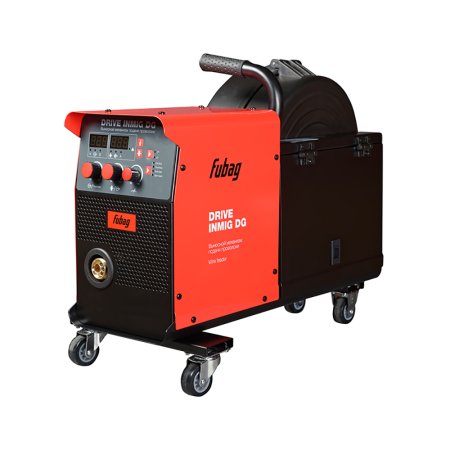 Полуавтомат сварочный инверторный FUBAG INMIG 400 T DG + подающий механизм DRIVE INMIG DG + шланг пакет 5 м  + горелка FB 400 3 м в Астрахани фото