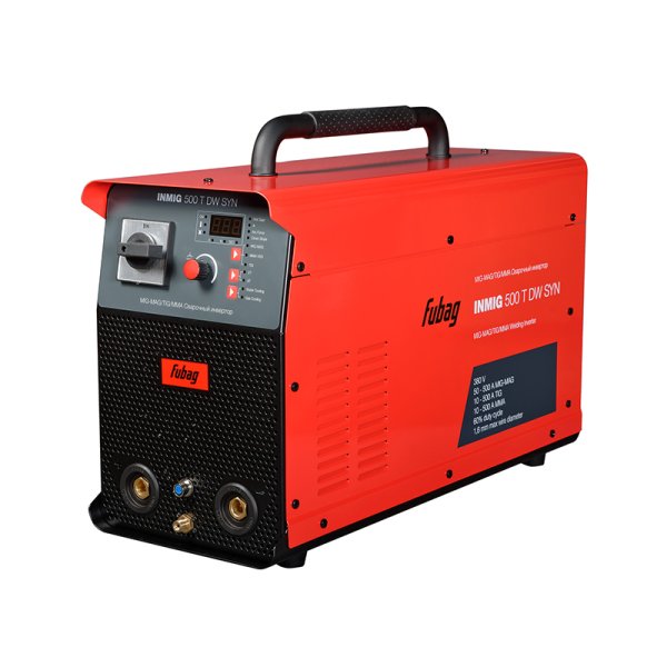Полуавтомат сварочный инверторный FUBAG INMIG 500T DW SYN + Подающий механизм DRIVE INMIG DW SYN + Шланг пакет 5 м + горелка FB 400 3m в Астрахани фото