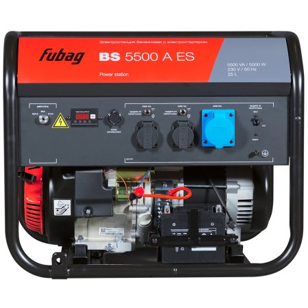 FUBAG Бензиновый генератор с электростартером и коннектором автоматики BS 5500 A ES в Астрахани фото