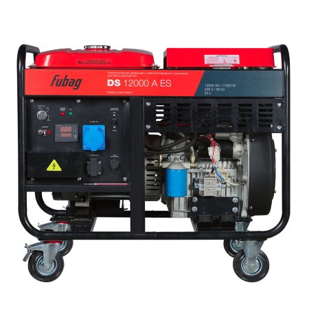 Дизельный генератор FUBAG DS 12000 A ES с электростартером и коннектором автоматики в Астрахани фото