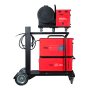 FUBAG Сварочный полуавтомат XMIG 500T DW PULSE + Подающий механизм DRIVE XMIG DW PULSE  + Горелка FB 550W 3m + Блок жидкостного охлаждения Cool XMIG + Шланг-пакет 5 метров 95мм2 14 pol с жидкостным охлаждением + Тележка  в Астрахани фото