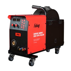 Сварочный полуавтомат_INMIG 500T DW SYN PULSE (арт. 31443) + Подающий механизм DRIVE INMIG DW SYN PULSE (41105) + Горелка FB 550W 3m (31652) + Блок жидкостного охлаждения Cool 70__для арт. 31406_31443_31453_31455_31456_31457_31454 (31409) + Тележка_для ар в Астрахани фото