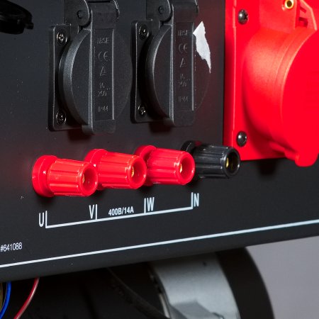 Бензиновый генератор FUBAG BS 8000 DA ES (трехфазный) с электростартером и коннектором автоматики в Астрахани фото