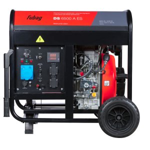 Дизельный FUBAG DS 6500 A ES генератор с электростартером и коннектором автоматики в Астрахани фото