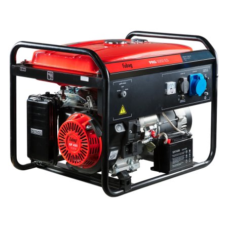 Бензиновый генератор с электростартером FUBAG PRG 5000 ES + Комплект колес и ручек для электростанций в ПОДАРОК в Астрахани фото