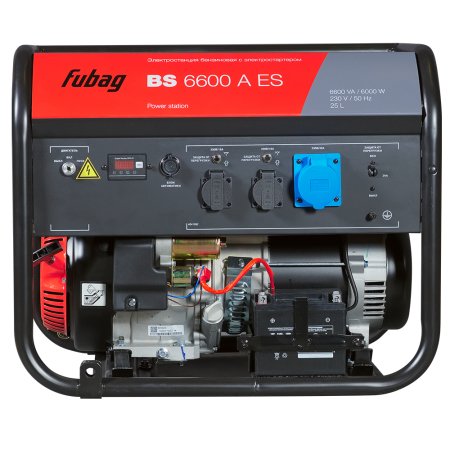 FUBAG Бензиновый генератор с электростартером и коннектором автоматики BS 6600 A ES в Астрахани фото