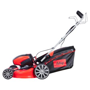 Газонокосилка аккумуляторная самоходная FUBAG FLA 5180 SMF с функцией вертикального хранения в комплекте с 2 аккумуляторами FA 4040 Li (4.0 Ah/40V) и зарядным устройством FCH 2040 в Астрахани фото