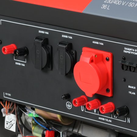 Бензиновый генератор FUBAG BS 9000 DA ES (трехфазный) с электростартером и коннектором автоматики в Астрахани фото