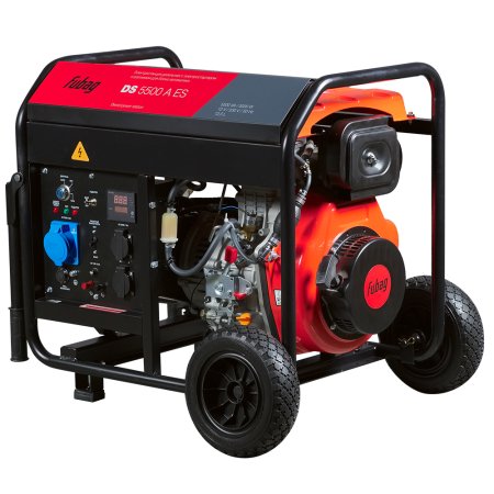 FUBAG Дизельный генератор с электростартером и коннектором автоматики DS 5500 A ES + Пусковое устройство DRIVE 600 в ПОДАРОК! в Астрахани фото