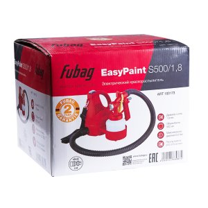 FUBAG Электрический краскораспылитель EasyPaint S500/1.8 с верхним бачком в Астрахани фото