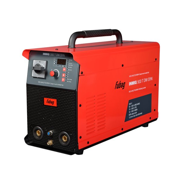 Полуавтомат сварочный FUBAG INMIG 500T DW SYN + подающий механизм DRIVE INMIG DW SYN + шланг-пакет 5 метров 70 мм2 14 pol с жидкостным охлаждением для INMIG 500T DW SYN + горелка FB 500 3m + блок жидкостного охлаждения Cool 70 + тележка для аппаратов в Астрахани фото