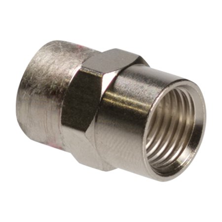 FUBAG Переходник 1/4 дюйма F - 1/4 дюйма F, блистер 1 шт в Астрахани фото