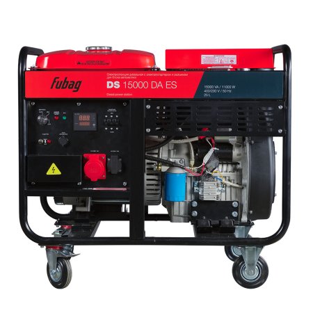 Дизельный генератор (трехфазный) FUBAG DS 15000 DA ES с электростартером и коннектором автоматики в Астрахани фото