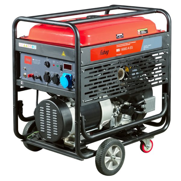 FUBAG Бензиновый генератор с электростартером и коннектором автоматики BS 19000 A ES + Блок автоматики Startmaster BS 25000 D (400V) в ПОДАРОК! в Астрахани фото