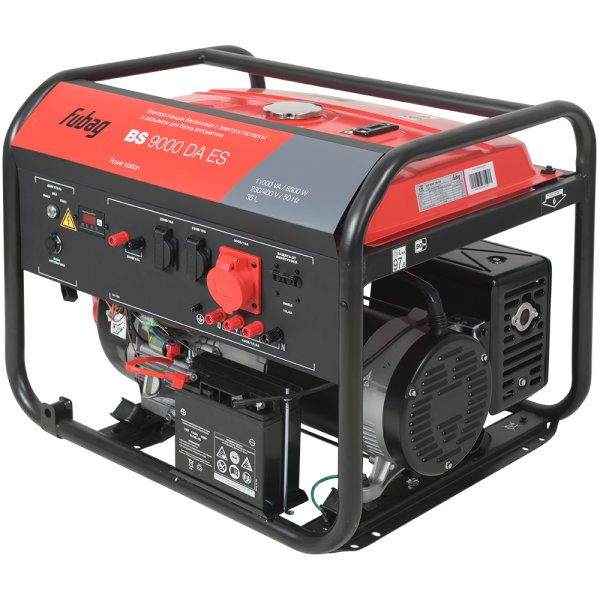 Бензиновый генератор FUBAG BS 9000 DA ES (трехфазный) с электростартером и коннектором автоматики в Астрахани фото