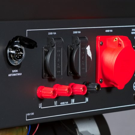 Бензиновый генератор FUBAG BS 8000 DA ES (трехфазный) с электростартером и коннектором автоматики в Астрахани фото