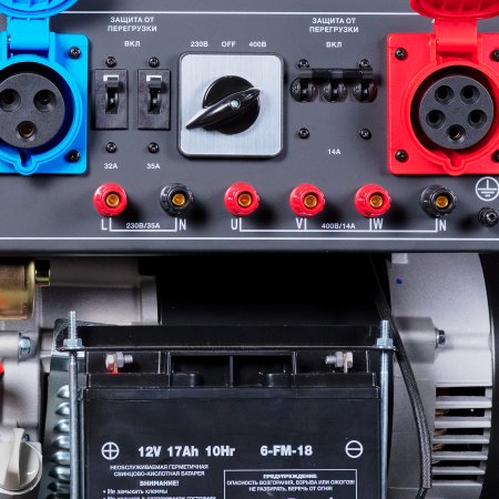 Бензиновый генератор FUBAG BS 8500 XD ES DUPLEX для одно и трехфазного режимов работы в Астрахани фото