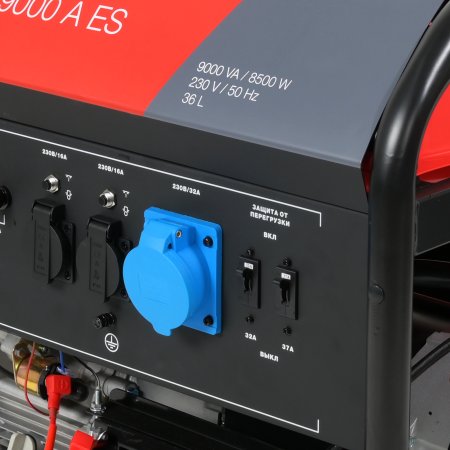 Бензиновый генератор FUBAG BS 9000 A ES с электростартером и коннектором автоматики в Астрахани фото