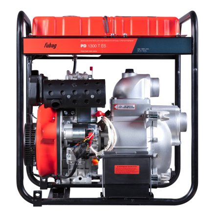 Дизельная мотопомпа FUBAG PD 1300 T ES для сильнозагрязненной воды в Астрахани фото
