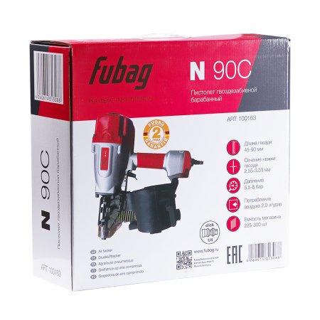 FUBAG Пистолет гвоздезабивной барабанный N90C в Астрахани фото