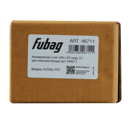 Аккумулятор FUBAG li-ion 3Ah для инверторного генератора TI 11000 A ES (арт. 646211) купить в Астрахани